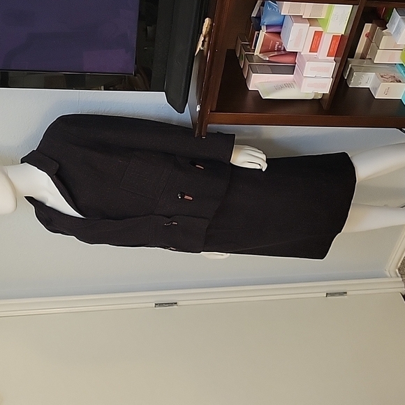 TRUE Vintage Early 19th Century Wool Cosplay Blazer Skirt Suit - Picture 2 of 9